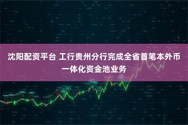 沈阳配资平台 工行贵州分行完成全省首笔本外币一体化资金池业务